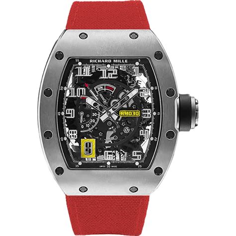 richard mille red velcro|Richard Mille straps.